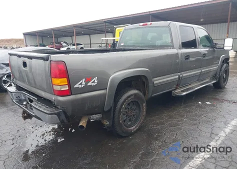 2001 Chevrolet Silverado 2500Hd Ls/Lt из США, поврежденный, VIN 1GCHK23171F109356